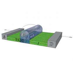 Diagram of a memristor.