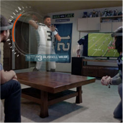 Microsoft HoloLens NFL