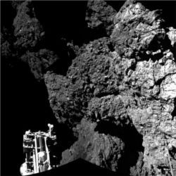 Philae final resting place on comet