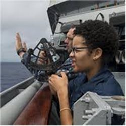 Sextant training, U.S. Naval Academy