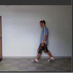 Identifying people by how they walk.