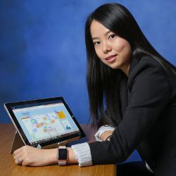 UAH doctoral student Mini Zeng