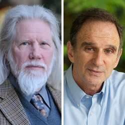 Whitfield Diffie (left) and Martin E. Hellman.