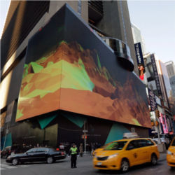 Electronic billboard, Times Square