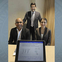 Researchers (from left) Ratna Babu Chinnam, Mark Nejad, and Lena Mashayekhy.