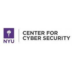 Logo of New York University's new Center for Cyber Security.