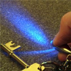 Key and laser pointer