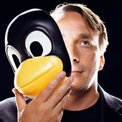 Linux creator Linus Torvalds.