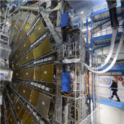 Part of Large Hadron Collider