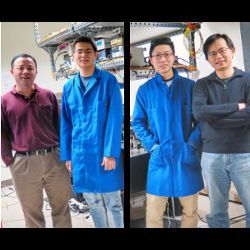 Xiang Zhang, Yu Ye, Jun Xiao, and Yuan Wang of  Berkeley Lab