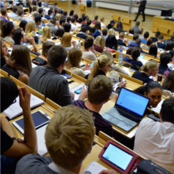 Lecture hall, Johann Wolfang Goethe University