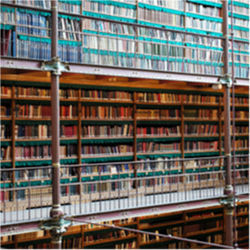 Library stacks