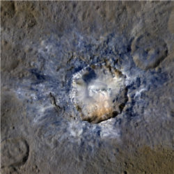 Haulani Crater, Ceres