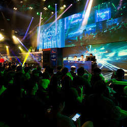 A StarCraft tournament held last September in Seoul.