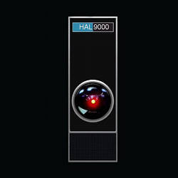 HAL, the supercomputer of the movie 2001: A Space Odyssey.