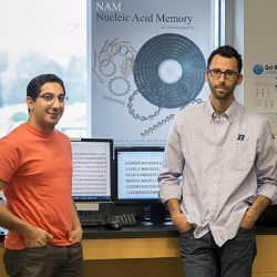 Boise State researchers Reza Zadegan and Will Hughes