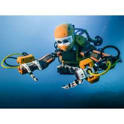 The OceanOne humanoid robotic diver.