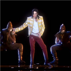 Michael Jackson holographic image