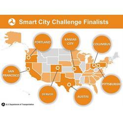 The Smart City Challenge Finalists. 