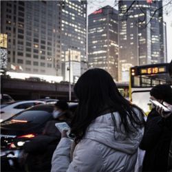 Commuters, Beijing, China