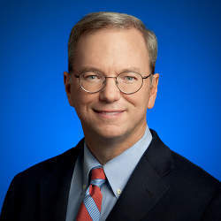 Alphabet executive chairman Eric Schmidt.