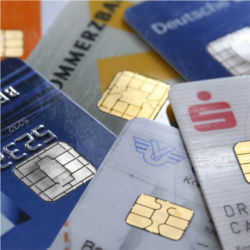 Credit and debit cards with chips