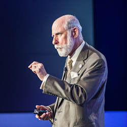 Vint Cerf says he has archived about 40 years of old emaila first-hand history of the Internet stretching back almost as far as the Internet itself.