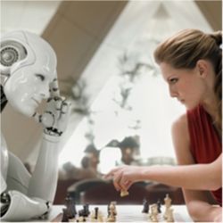 Robot human chess