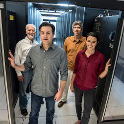 Dale Sartor, Arman Shehabi, Richard Brown, and Sarah Smith of Berkeley Lab