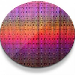 Intel wafer for Xeon Phi products