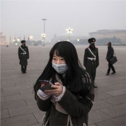 Air pollution, Beijing, China