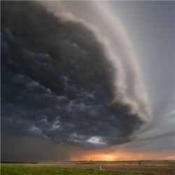 Storm clouds over Kansas