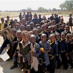 children in rural South Africa