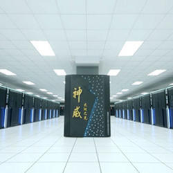 China's Sunway TaihuLight supercomputer. 