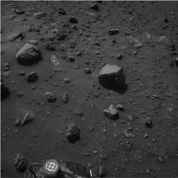Curiosity Navcam image, Mars
