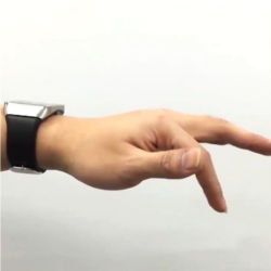 Gesture thumb watch