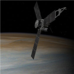 Juno above Jupiter