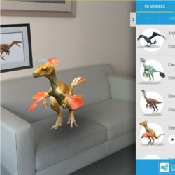 AMNH augmented-reality dinao app