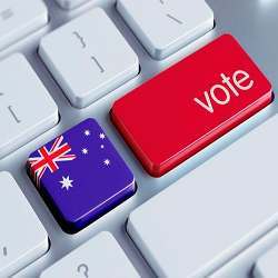 Online voting appears to be coming to Australia.