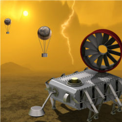 AREE rover on Venus