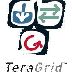 The TeraGrid logo.