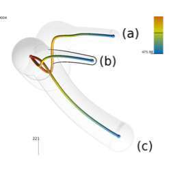 A scientific visualization.