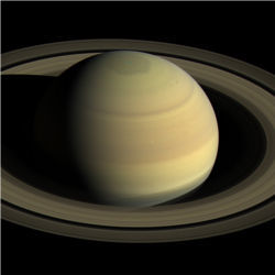 Saturn, northern hemisphere