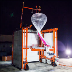 Google Project Loon balloon