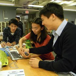 students at HackDartmouth