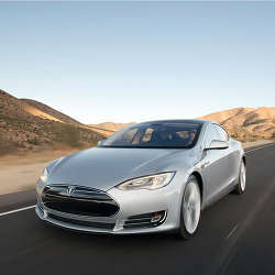 Tesla's Model SD has Autopilot, which can detect collision risks, and a camera to monitor road activity.