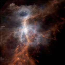 Sword of Orion in infrared
