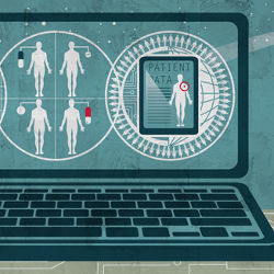 Cancer's Big Data Problem, illustration