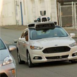 Uber driverless Ford Fusion, Pittsburgh