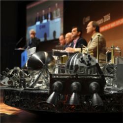 Model of ExoMars lander Schiaparelli
